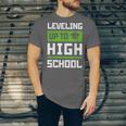 Leveling Up To High School Tee Shirt Gaming Graduation Unisex Jersey T-Shirt