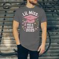 Little Miss Pre-K Grad 2025 Preschool Graduation Girls Kids Unisex Jersey T-Shirt