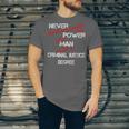 Man Criminal Justice Degree Graduation Or Career Unisex Jersey T-Shirt