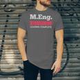 Master Of Engineering Engineer Master Graduation Unisex Jersey T-Shirt