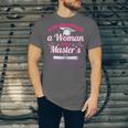 Master University Degree Master Graduation Party Girl Unisex Jersey T-Shirt