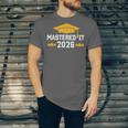 Masters Degree Graduation Mastered It Class Of 2026 Graduate Unisex Jersey T-Shirt