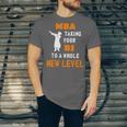 Masters Degree Graduation Shirt For MBA Grad Student Unisex Jersey T-Shirt