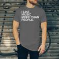 I Like Music More Than People Introvert Musician Unisex Jersey T-Shirt I Like Music More Than People Introvert Musician Unisex Jersey T-Shirt