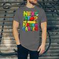 Next Stop Kindergarten Preschool Graduation 2023 Boys Girls Unisex Jersey T-Shirt