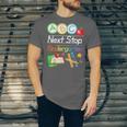 Next Stop Kindergarten Preschool Graduation 2025 Boy Girl Unisex Jersey T-Shirt