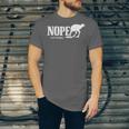 Nope Not Today Ostrich Sarcastic Introvert Humor Unisex Jersey T-Shirt