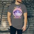 Not a Hugger Cute Pufferfish Autism Awareness Introverts Unisex Jersey T-Shirt