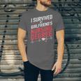 Nurse Graduation I Survived My Girlfriends Nursing Degree Unisex Jersey T-Shirt