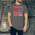 Nurse Survived Nursing School Graduation Unisex Jersey T-Shirt