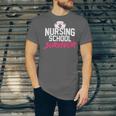 Nursing School Survivor Shirt Graduation Party Tee Unisex Jersey T-Shirt
