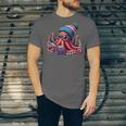 Octopus Reading Book Kraken Book Lover Unisex Jersey T-Shirt Octopus Reading Book Kraken Book Lover Unisex Jersey T-Shirt