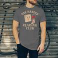 One-Handed Reading Club Smutty Book Lover Unisex Jersey T-Shirt