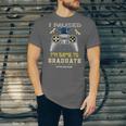 I Paused My Game To Graduate Class Of 2023 Gamer Graduation Unisex Jersey T-Shirt