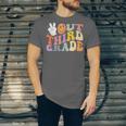 Peace Out Third 3rd Grade Graduation Graduate Class Of 2025 Unisex Jersey T-Shirt