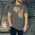 Peking Duck Peeking Chef Graduation Farm Duck Lover Unisex Jersey T-Shirt