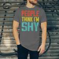 People Think I'm Shy I Introvert Unisex Jersey T-Shirt People Think I'm Shy I Introvert Unisex Jersey T-Shirt