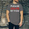Please Leave By 9 Introvert Party Anti-Social Birthday Unisex Jersey T-Shirt Please Leave By 9 Introvert Party Anti-Social Birthday Unisex Jersey T-Shirt