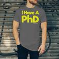 Pretty Huge Dick Joke Graduation PhD Humor Unisex Jersey T-Shirt