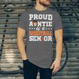 Proud Auntie Of a Basketball Senior 2026 Graduation Gifts Unisex Jersey T-Shirt