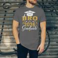 Proud Bro Of a Class Of 2026 Graduate For Graduation Unisex Jersey T-Shirt