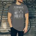 Proud Coast Guard Grandpa US Coast Guard Graduation Grandpa Unisex Jersey T-Shirt