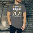 Proud Cousin Of A 2021 Graduate Graduation Clothes MBA PhD Unisex Jersey T-Shirt