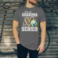 Proud Grandma Of A 2026 Senior Volleyball Graduation Leopard Unisex Jersey T-Shirt