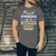 Proud Grandma Of a Soccer Senior 2026 Graduation Gifts Unisex Jersey T-Shirt