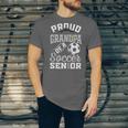 Proud Grandpa Of a Soccer Senior Class Of 2026 Graduation Unisex Jersey T-Shirt