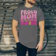 Proud Mom Of a 2025 Graduate Class Senior Graduation Mother Unisex Jersey T-Shirt