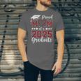 Proud Mom Of 2025 Senior Graduate Matching Family Graduation Unisex Jersey T-Shirt