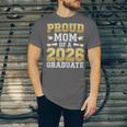 Proud Mom Of A 2026 Graduate Shirt Class Of 2026 Graduation Unisex Jersey T-Shirt