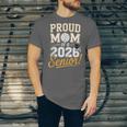 Proud Mom Of a 2026 Senior Volleyball Graduation Unisex Jersey T-Shirt