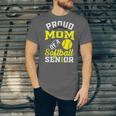 Proud Mom Of a Softball Senior Class Of 2025 Graduation Unisex Jersey T-Shirt