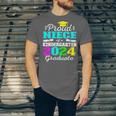 Proud Niece Of Kindergarten Graduate 2024 Graduation Niece Unisex Jersey T-Shirt