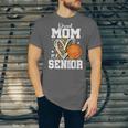Proud Senior Mom Class Of 2026 Basketball Graduation Leopard Unisex Jersey T-Shirt