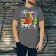 Proud Step-Dad Of 2023 Pre-K Graduate Fathers Day Graduation Unisex Jersey T-Shirt