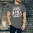Proud Uncle Of A 2026 Senior Football Graduation Unisex Jersey T-Shirt