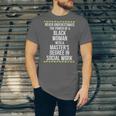 Queen MSW Social Work Masters Graduation Unisex Jersey T-Shirt
