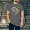 Retro Cassette And Pencil 80s 90s Nostalgia Music Lover Unisex Jersey T-Shirt