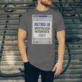Retro Computer Dialog Box 90s Desktop Interface Nostalgia Unisex Jersey T-Shirt