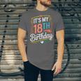 Retro It's My 18th Birthday Boho Nostalgia Women Kids Unisex Jersey T-Shirt Retro It's My 18th Birthday Boho Nostalgia Women Kids Unisex Jersey T-Shirt