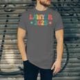 Retro Lawyer 2025 Attorney School Graduation Student Lawyer Unisex Jersey T-Shirt