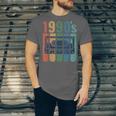 Retro Nineties Style Audio Tape Nostalgia Year 1990 Unisex Jersey T-Shirt Retro Nineties Style Audio Tape Nostalgia Year 1990 Unisex Jersey T-Shirt