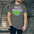 Sales Manager Loading Graduation Graduate New Job Unisex Jersey T-Shirt