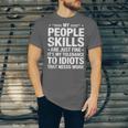 Sarcastic Saying Humor Introvert Workplace Attitude Unisex Jersey T-Shirt Sarcastic Saying Humor Introvert Workplace Attitude Unisex Jersey T-Shirt