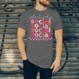 Selectively Social Sarcastic Introvert Humor Unisex Jersey T-Shirt Selectively Social Sarcastic Introvert Humor Unisex Jersey T-Shirt