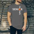 Senior 2023 Basketball Graduation Party Unisex Jersey T-Shirt