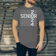 Senior 2024 Graduation Graduate Class Of 2024 Women Boy Girl Unisex Jersey T-Shirt